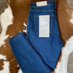 Everlane High Rise Jeans 32 Ankle NWT